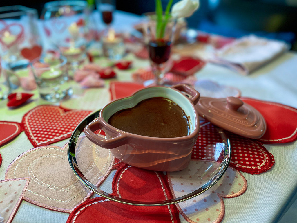 This Chocolate Truffle Mouse recipe, which has been in our family for years,  utilizes dark chocolate and is decadent, yet light. Plus, it's really easy to make.