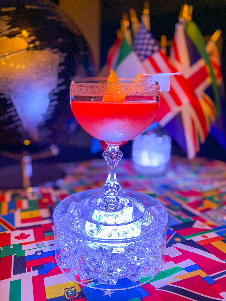 paper airplane cocktail recipe, paper airplane cocktail, how to make a paper airplane cocktail, TWA hotel