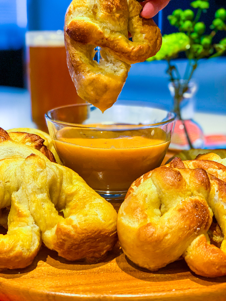 THE CHEESE DIP YOUR PRETZELS HAVE BEEN MISSING … !