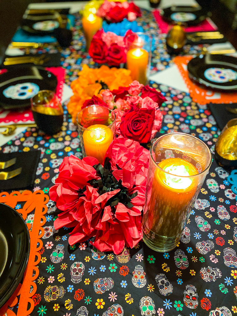 Honoring the day of the dead decorations with beautiful decor