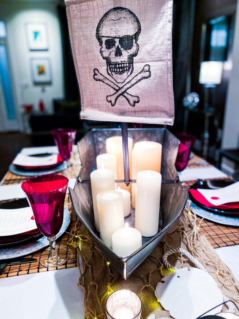 Pirate Party Ideas Table Decorations - Pirate Adventures