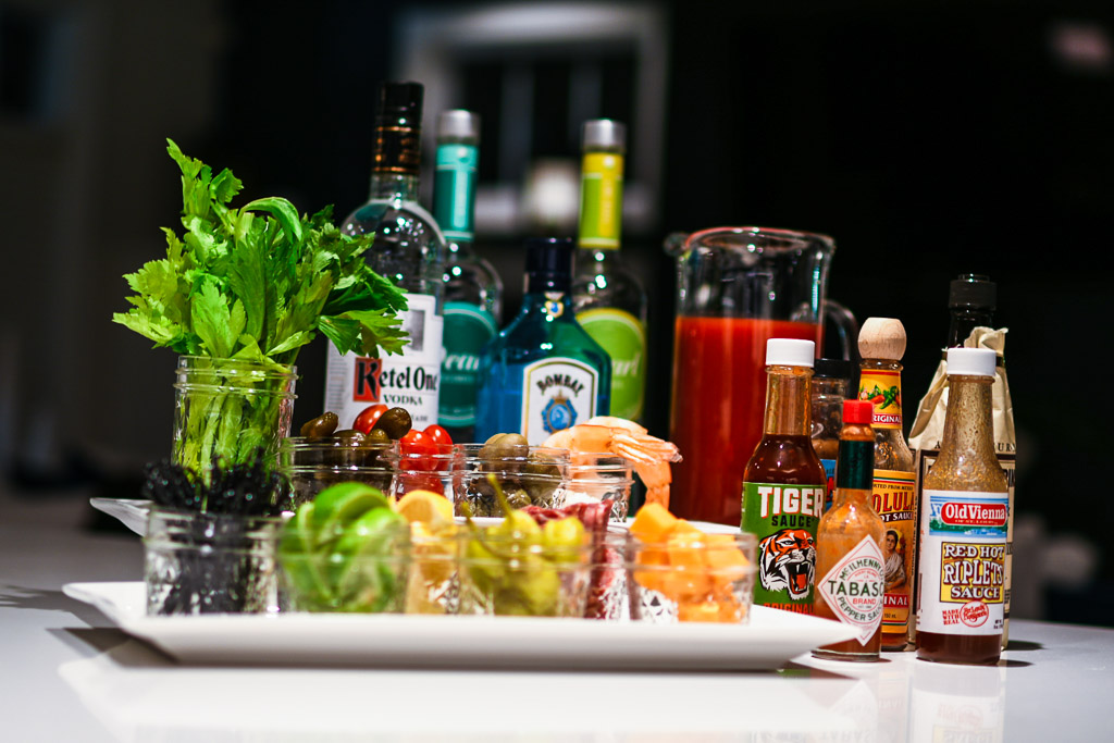 How to Set Up a Bloody Mary Bar - Pizzazzerie