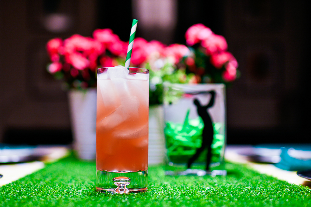 Looking for some great Masters party ideas? Here's one that you'll definitely want to include at your Masters watch party. Your guests will love sipping on the official cocktail of the Masters, the Azalea.  It's a great addition to your Masters golf party menu! And you'll love this easy cocktail recipe!