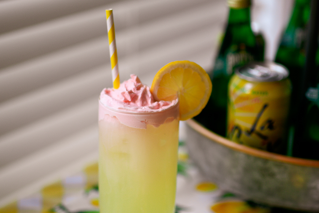 Whipped lemonade is great for a shower or luncheon, this whipped lemonade recipe shows you how to make whipped lemonade, it's a great non-alcoholic lemonade drink but can also be a lemonade cocktail with vodka. It goes perfectly with our lemon theme party ideas which is perfect as a summer party themes. 