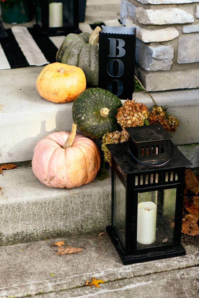 simple fall front porch decor, fall doorstep decor, fall front porch, fall decorations for front porch, outdoor fall decorating ideas, small front porch decorating ideas, fall front porch ideas, front porch fall decorating ideas on a budget, front porch fall decor, how to decorate front porch for fall