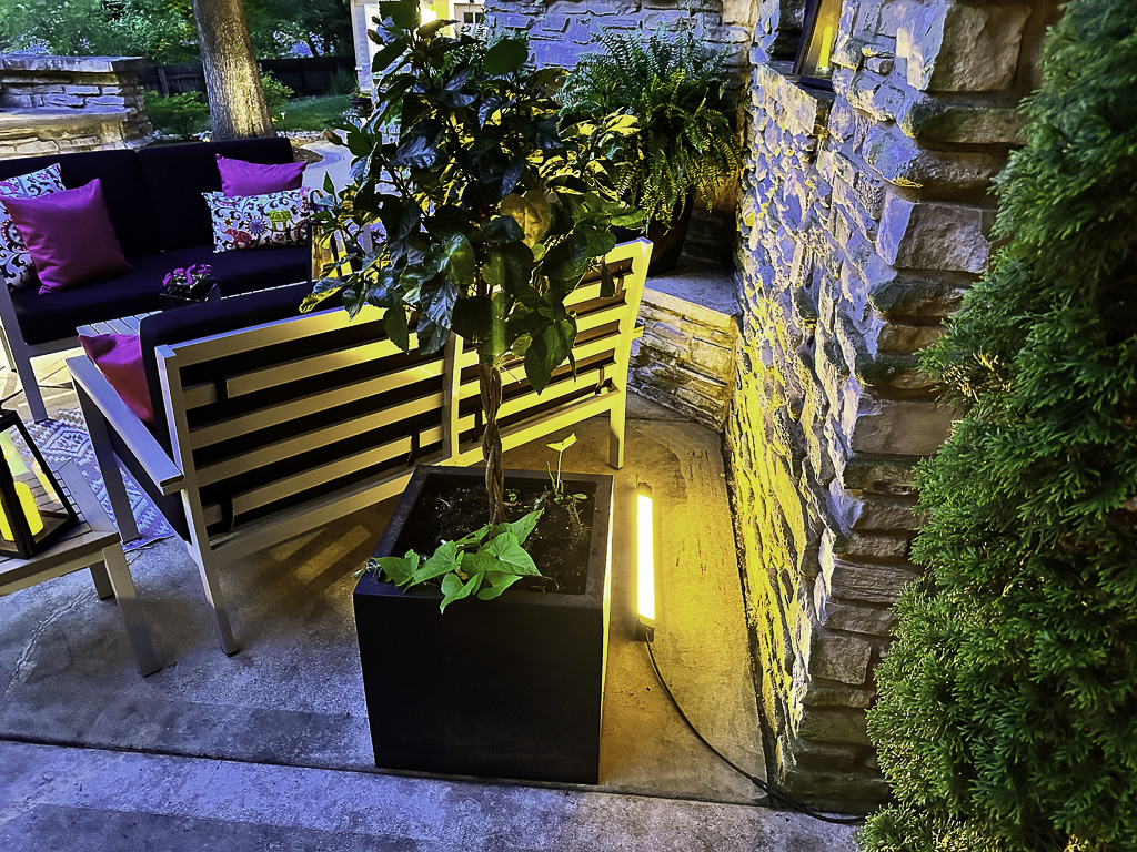 Concrete patio lighting ideas, outdoor space, patio lights, concrete patio ideas, patio lighting ideas, backyard lighting ideas, summer nights, outdoor lighting ideas, outdoor living space, outdoor kitchen, outdoor lights, landscape lights, outdoor areas