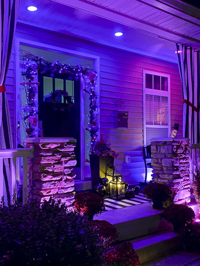 Five Easy Front Porch Lighting Ideas for Halloween Make Every Day An