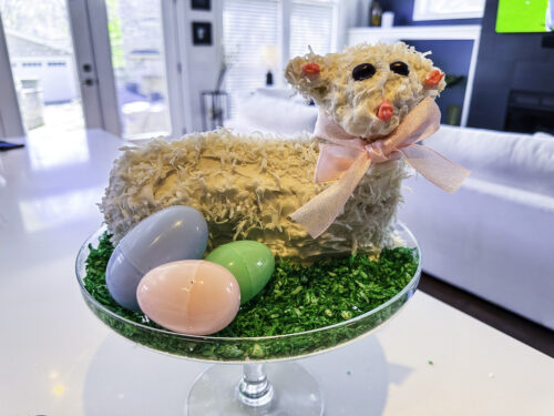 An Easter Lamb Cake Recipe Made with Love & Full of Memories