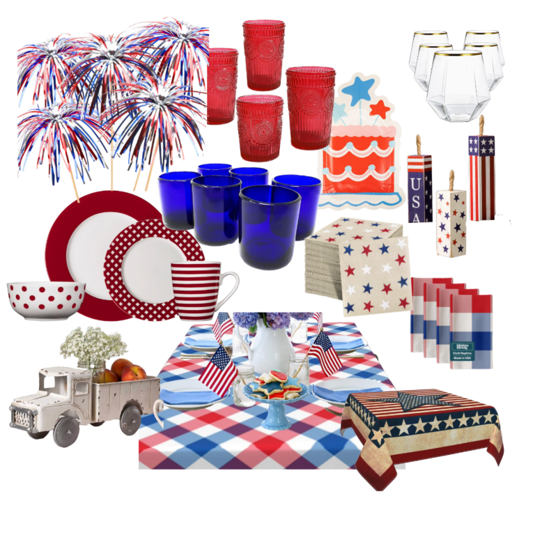 FOURTH OF JULY PARTY DECOR: EASY TABLE DESIGN IDEAS YOU WILL LOVE!