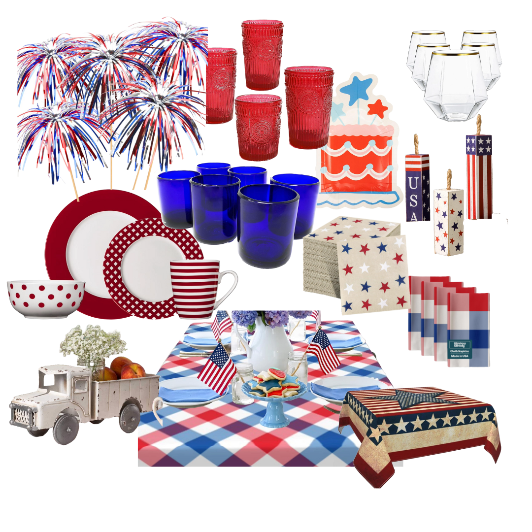 FOURTH OF JULY PARTY DECOR: EASY TABLE DESIGN IDEAS YOU WILL LOVE!