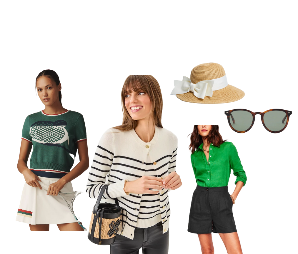 us open outfit ideas, tennis core, tennis core outfit ideas, us open, us open outfits, what to wear to the us open, tennis core ideas, us open ideas