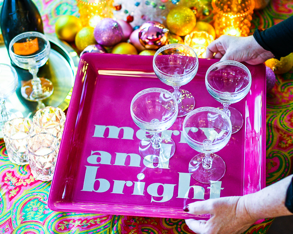 Kate Spade inspired Christmas craft, Kate Spade Christmas tray, DIY Christmas tray, Easy Christmas DIY project, Holiday serving tray idea, Christmas platter DIY, Chic holiday decor idea, Glam Christmas craft, Stylish Christmas DIY, Christmas entertaining idea, DIY holiday table décor, Easy holiday craft for adults, Modern Christmas decor DIY, Festive tray decorating idea, Afternoon craft project, DIY gift idea for the holidays, How to make a Kate Spade inspired Christmas tray, Easy Christmas tray DIY you can make in an afternoon, Elegant Christmas craft inspired by Kate Spade, Festive and stylish holiday tray idea, DIY Christmas decor with a modern twist