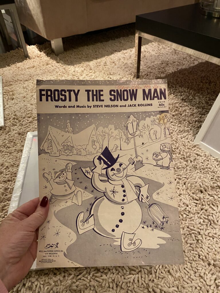 Christmas craft ideas, easy Christmas crafts, DIY Christmas decorations, handmade Christmas ornaments, vintage Christmas décor, vintage holiday crafts, sheet music crafts, easy Christmas craft using vintage sheet music, vintage sheet music Christmas decor idea, handmade holiday crafts with sheet music, Christmas paper crafts with vintage music sheets, creative ways to use vintage sheet music for Christmas, DIY vintage Christmas decorations step-by-step, repurposing old sheet music for holiday crafts, elegant Christmas crafts with old music paper