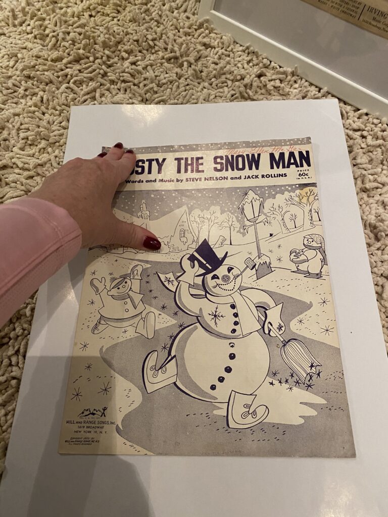 Christmas craft ideas, easy Christmas crafts, DIY Christmas decorations, handmade Christmas ornaments, vintage Christmas décor, vintage holiday crafts, sheet music crafts, easy Christmas craft using vintage sheet music, vintage sheet music Christmas decor idea, handmade holiday crafts with sheet music, Christmas paper crafts with vintage music sheets, creative ways to use vintage sheet music for Christmas, DIY vintage Christmas decorations step-by-step, repurposing old sheet music for holiday crafts, elegant Christmas crafts with old music paper